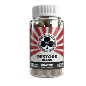 Restore Blend Kratom Capsules